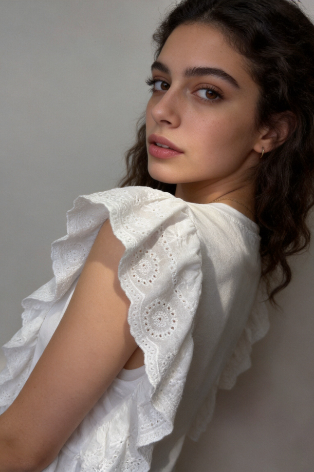 BLUSA ARMONIAS TEEN BORDADOS