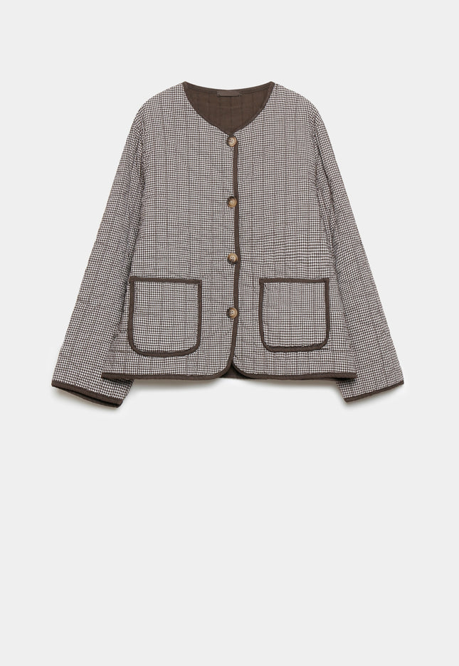 CHAQUETA ARMONIAS TEEN CUADROS