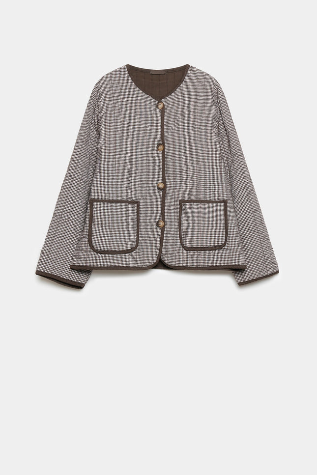 CHAQUETA ARMONIAS TEEN CUADROS