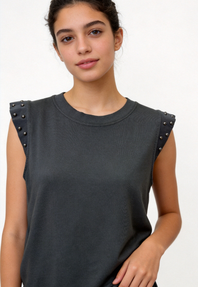 CAMISETA ARMONIAS TEEN TACHUELAS