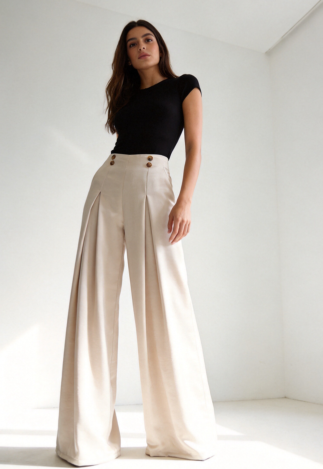 PANTALÓN ARMONIAS SATINADO