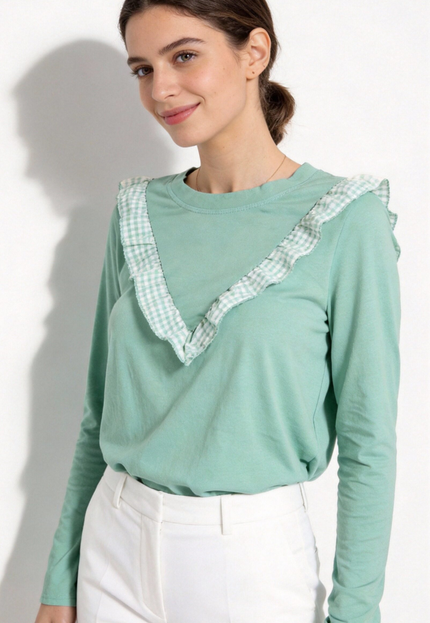 CAMISETA ARMONIAS TEEN CUADROS