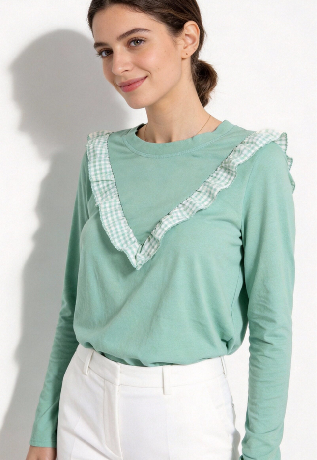 CAMISETA ARMONIAS TEEN CUADROS