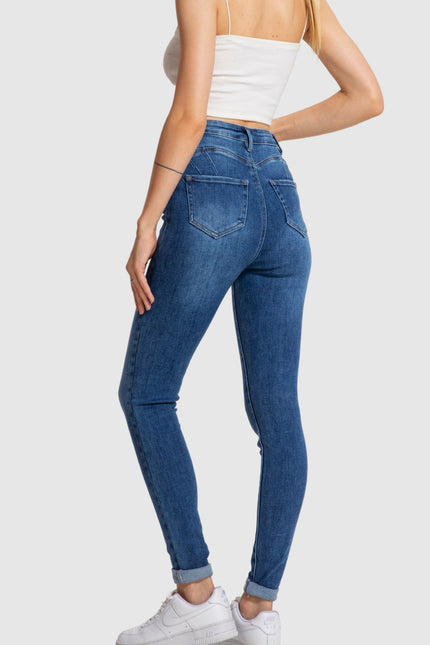 CALÇA JEANS LAULIA PUSH UP EXTRA