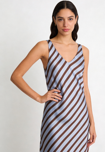VESTIDO ARMONIAS TEEN RAYAS