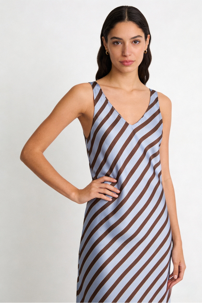 VESTIDO ARMONIAS TEEN RAYAS