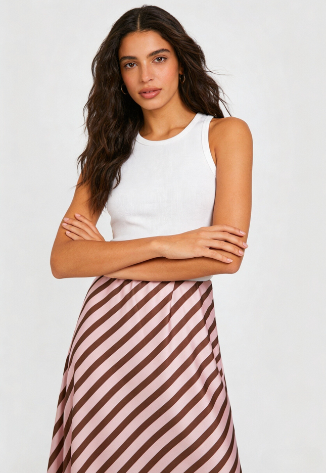FALDA ARMONIAS TEEN RAYAS