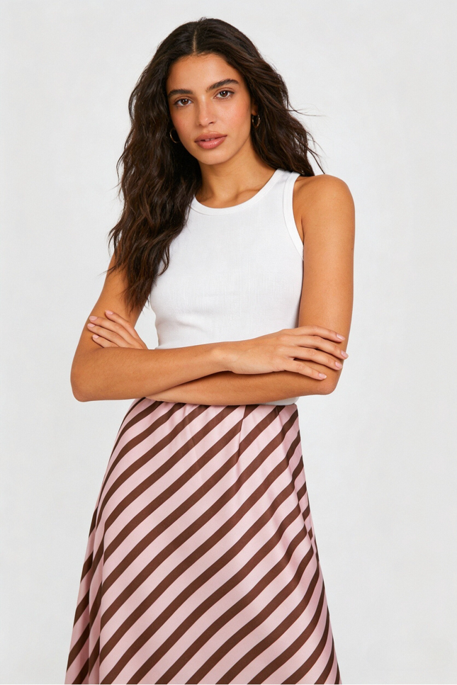 FALDA ARMONIAS TEEN RAYAS