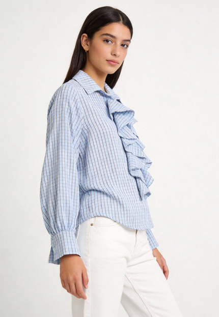 BLUSA ARMONIAS TEEN VOLANTES