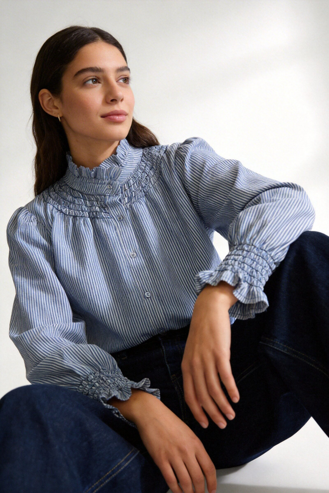 BLUSA ARMONIAS TEEN CUADROS