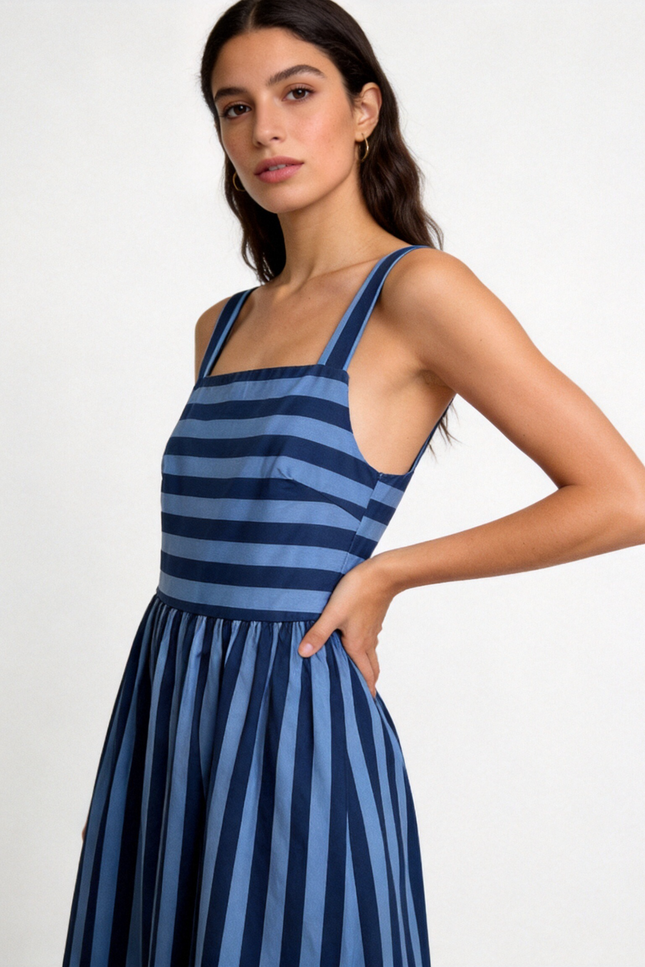 VESTIDO ARMONIAS TEEN RAYAS