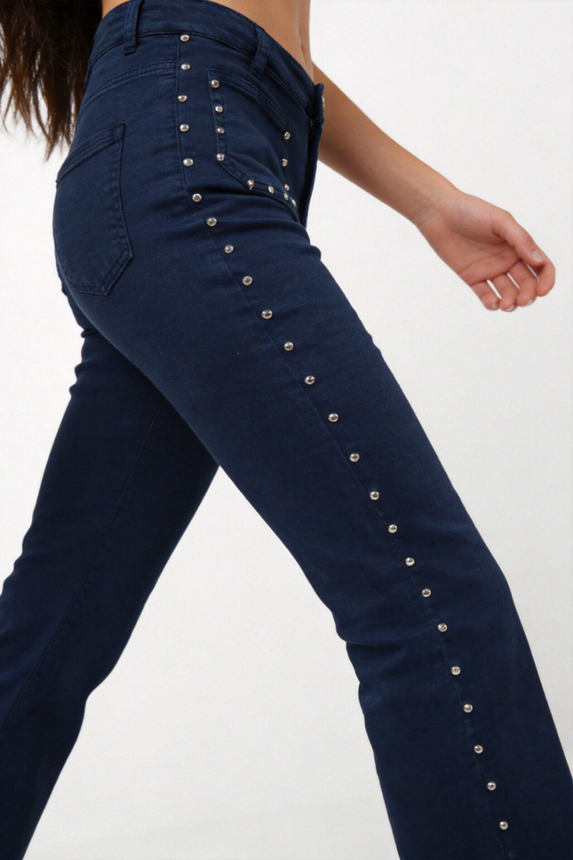 JEANS ARMONIAS TEEN TACHUELAS