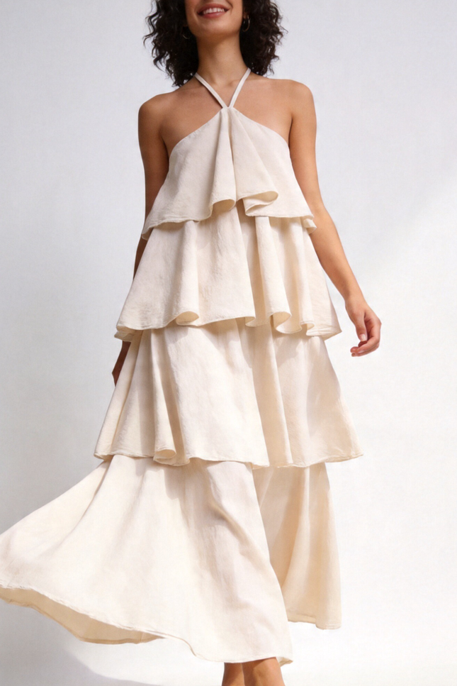 VESTIDO ARMONIAS TEEN VOLANTES