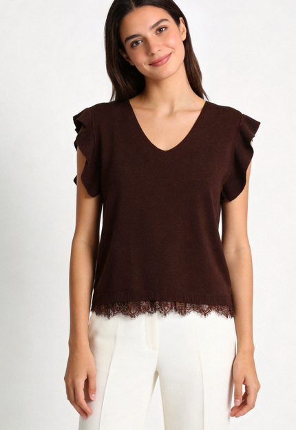 BLUSA ARMONIAS ENCAJE