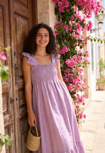 VESTIDO TEEN LAVANDA