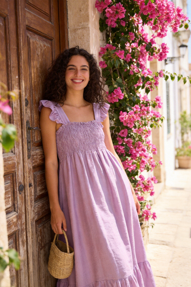 VESTIDO TEEN LAVANDA