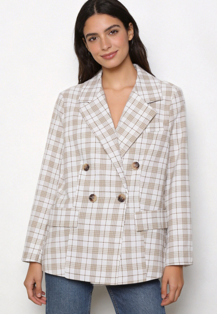 CHAQUETA ARMONIAS CUADROS