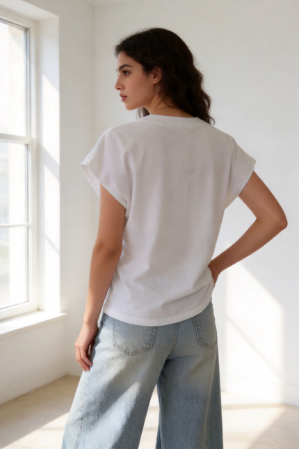 CAMISETA ARMONIAS TEEN TACHUELAS
