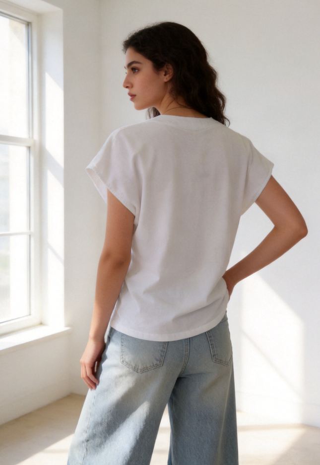 CAMISETA ARMONIAS TEEN TACHUELAS