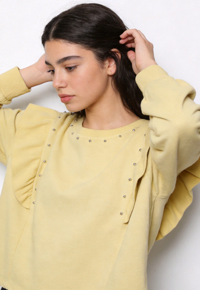 SUDADERA ARMONIAS TEEN TACHUELAS