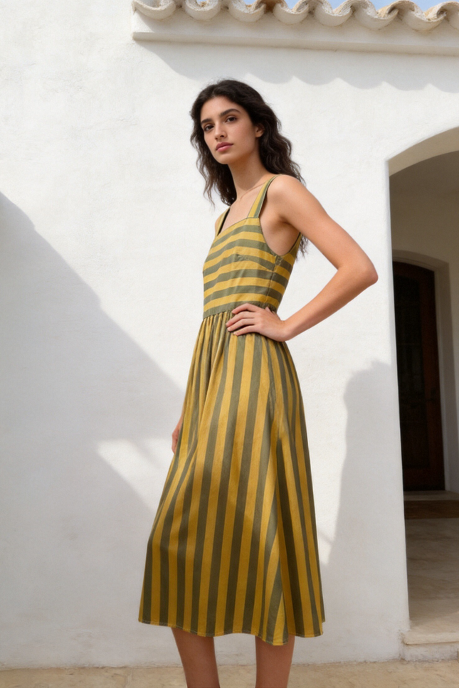 VESTIDO ARMONIAS TEEN RAYAS