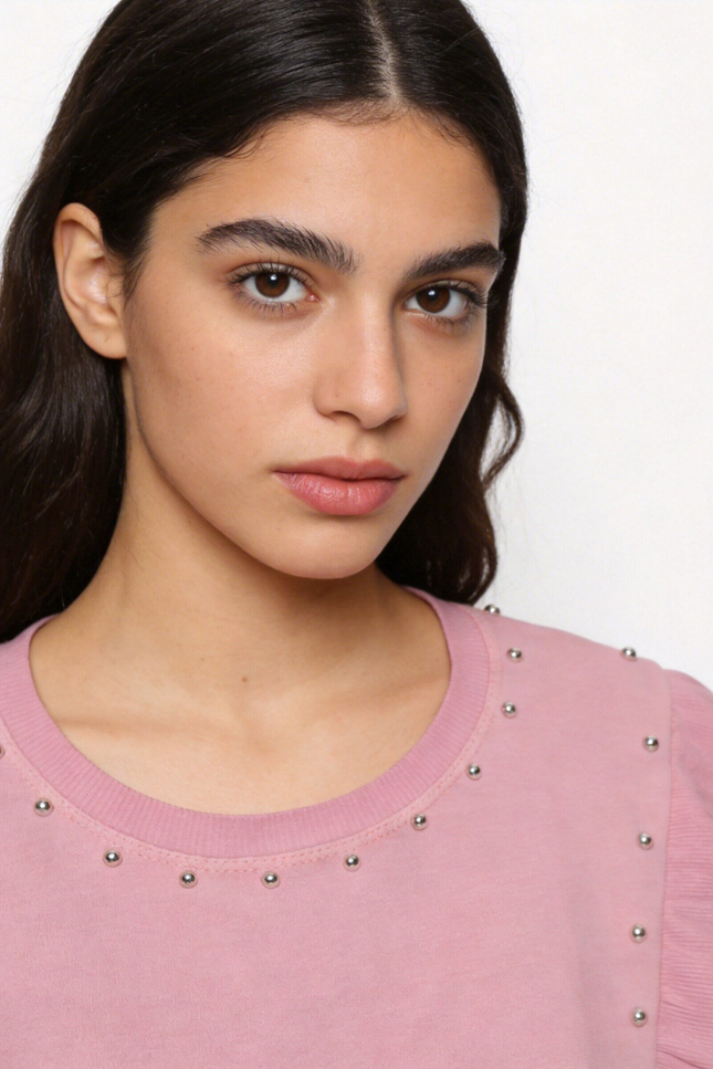 SUDADERA ARMONIAS TEEN TACHUELAS