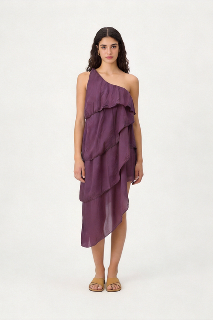 VESTIDO ARMONIAS TEEN ASIMÉTRICO