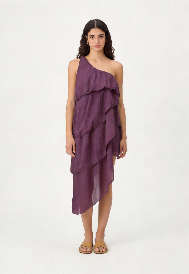 VESTIDO ARMONIAS TEEN ASIMÉTRICO