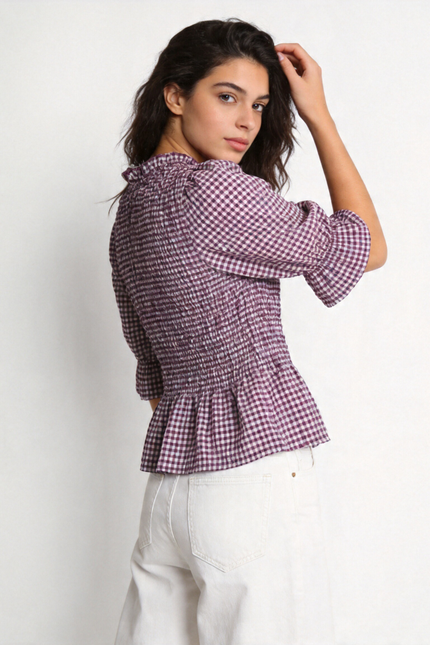 BLUSA ARMONIAS TEEN CUADROS