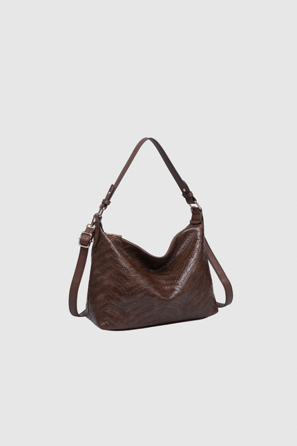 BOLSO DONNA ALESSIA EFECTO TRENZADO