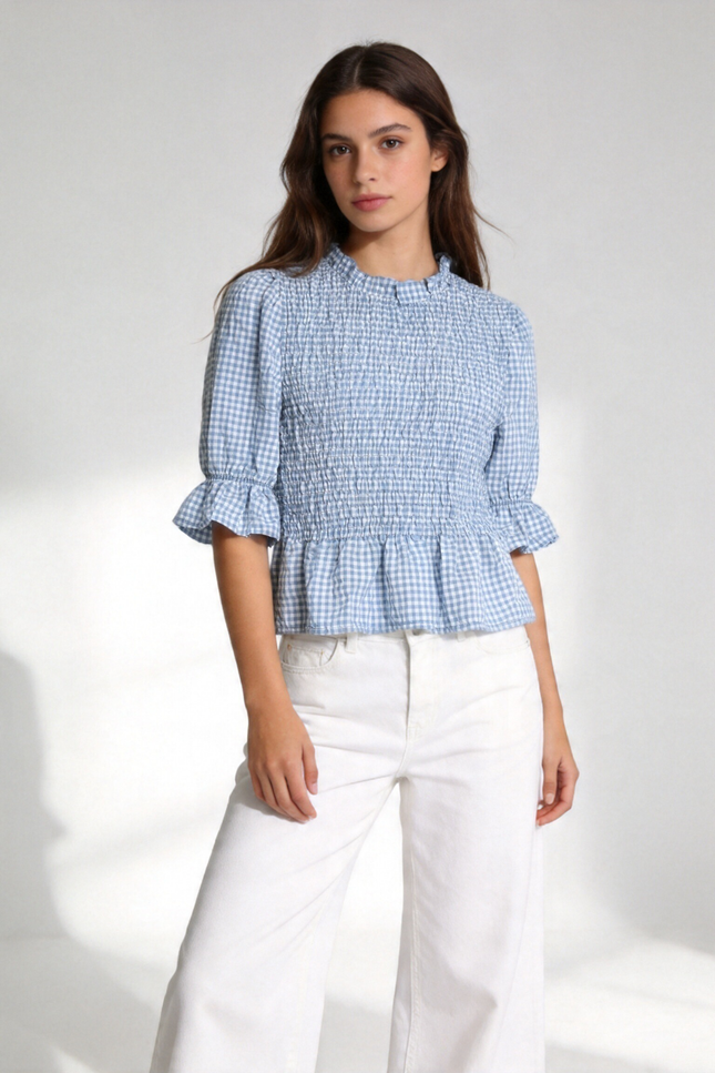 BLUSA ARMONIAS TEEN CUADROS