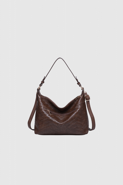 BOLSO DONNA ALESSIA EFECTO TRENZADO