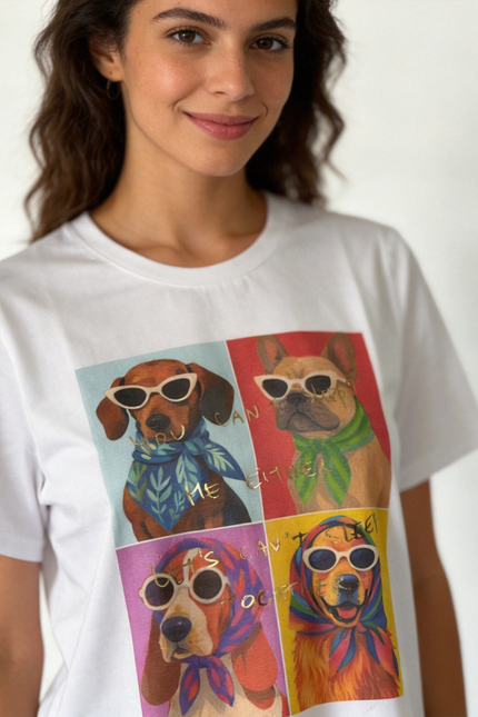 T-SHIRT ARMONIAS ESTAMPADO