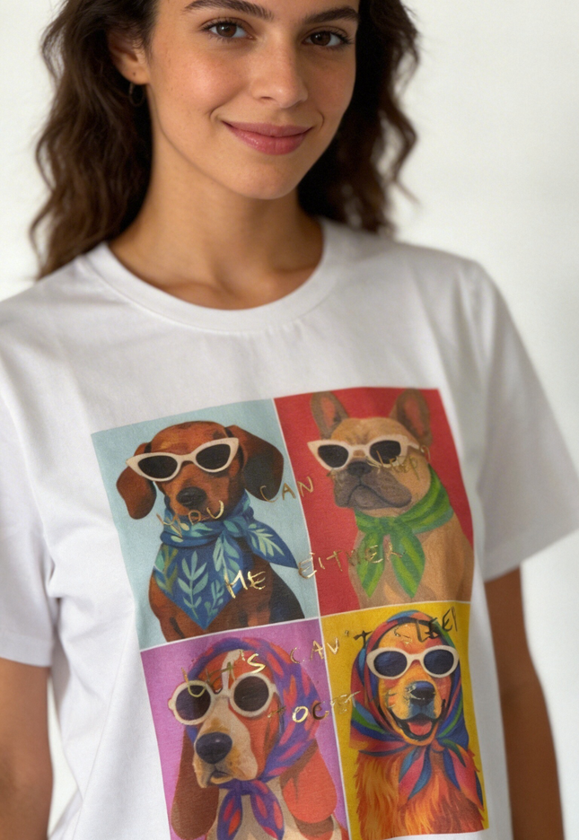 T-SHIRT ARMONIAS ESTAMPADO
