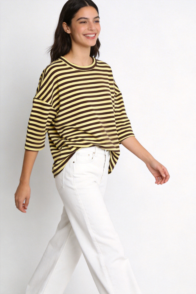 CAMISETA ARMONIAS RAYAS