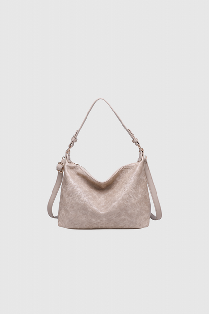BOLSO DONNA ALESSIA EFECTO TRENZADO