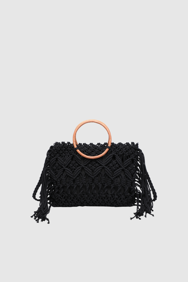 BOLSO DONNA ALESSIA ASA MADERA