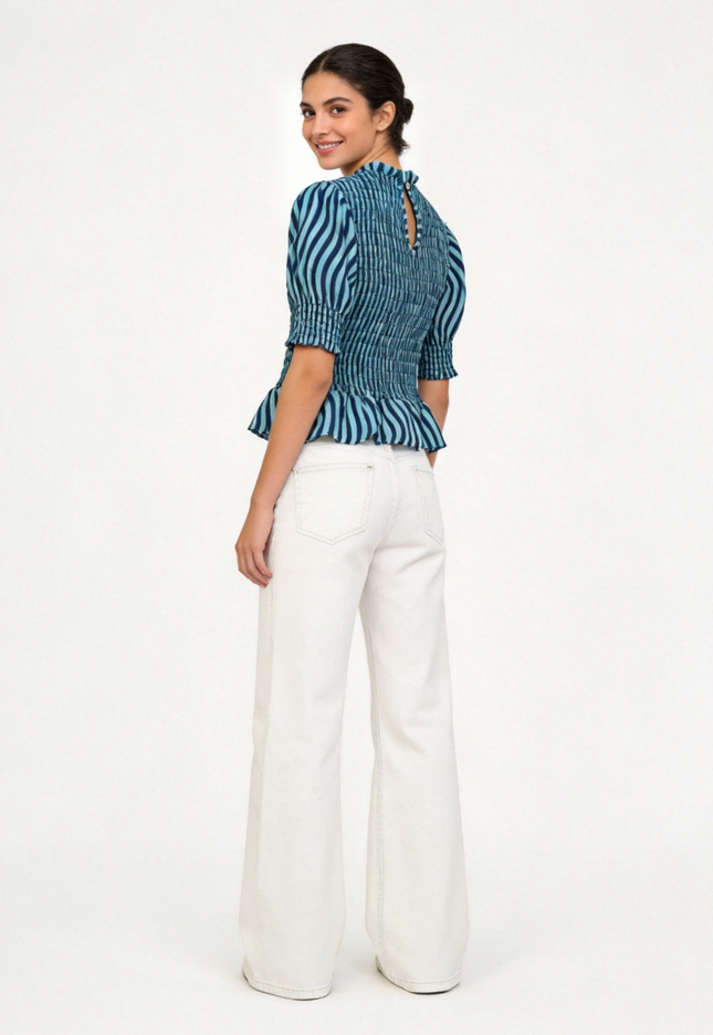 BLUSA ARMONIAS TEEN ONDULADOS