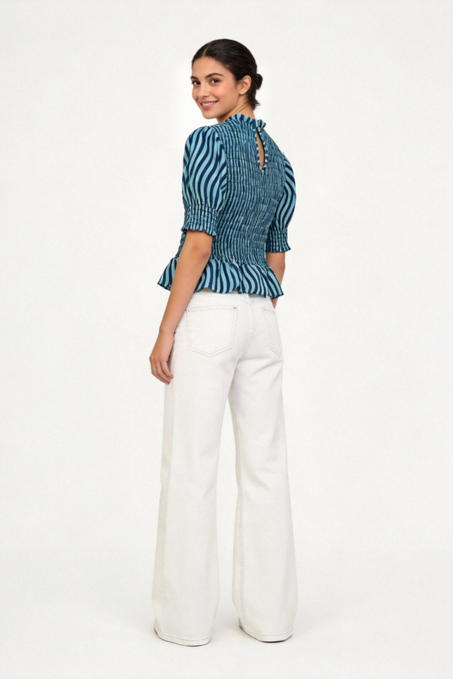 BLUSA ARMONIAS TEEN ONDULADOS