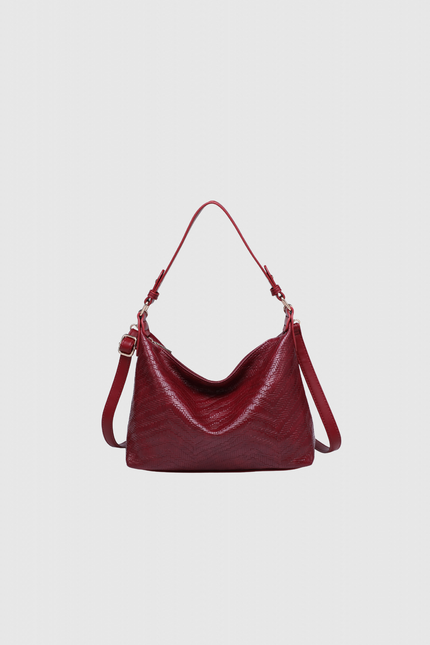 BOLSO DONNA ALESSIA EFECTO TRENZADO