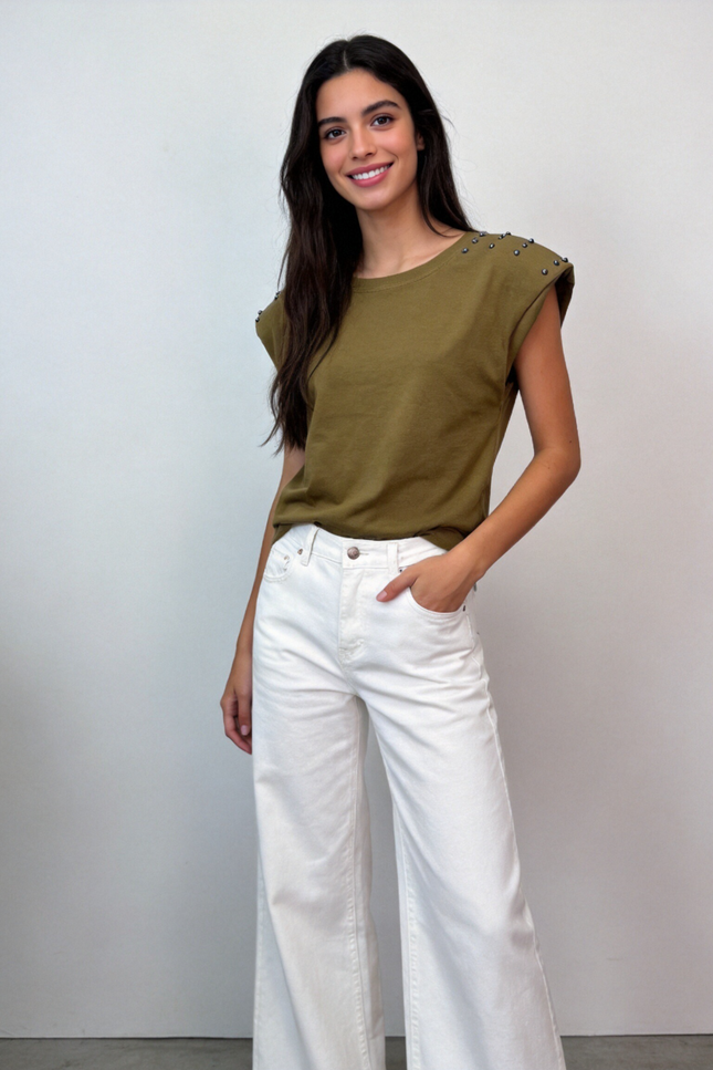 CAMISETA ARMONIAS TEEN HOMBRERAS