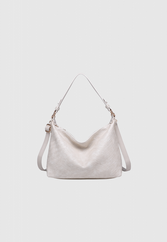 BOLSO DONNA ALESSIA EFECTO TRENZADO