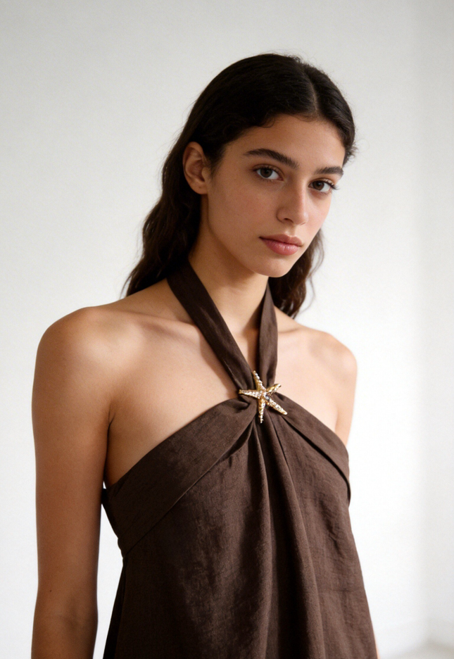 VESTIDO ARMONIAS TEEN MARINA