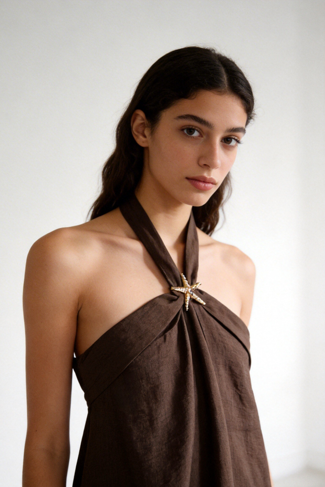 VESTIDO ARMONIAS TEEN MARINA