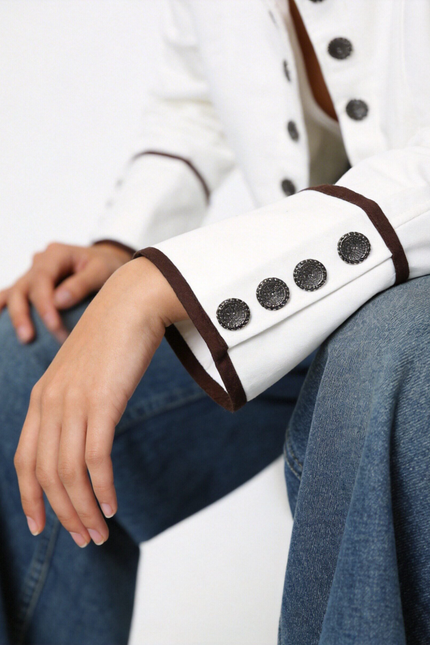 CHAQUETA ARMONIAS TEEN BOTONES