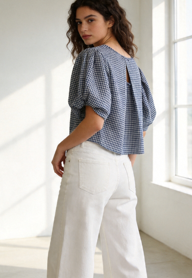 BLUSA ARMONIAS TEEN CUADROS