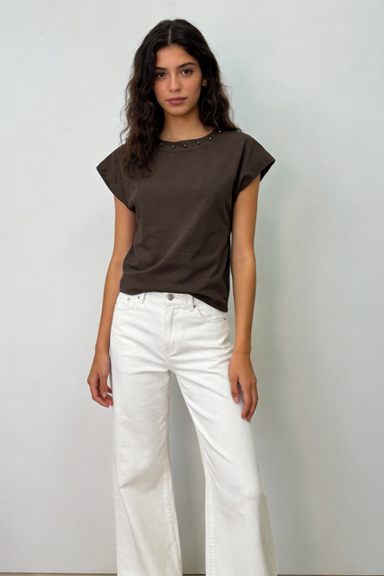 CAMISETA ARMONIAS TEEN TACHUELAS