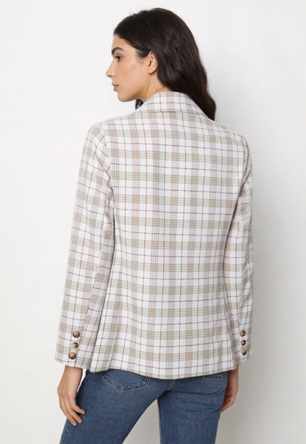 CHAQUETA ARMONIAS CUADROS