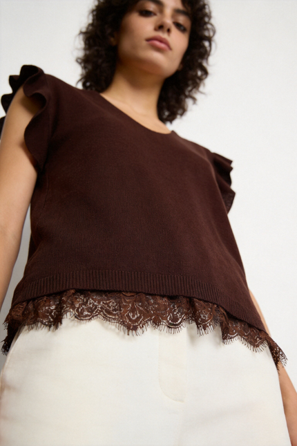 BLUSA ARMONIAS ENCAJE