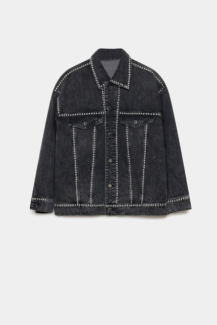 CHAQUETA ARMONIAS TEEN TACHUELAS